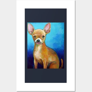 Carly the Derpy Chihuahua by Robert Phelps Posters and Art